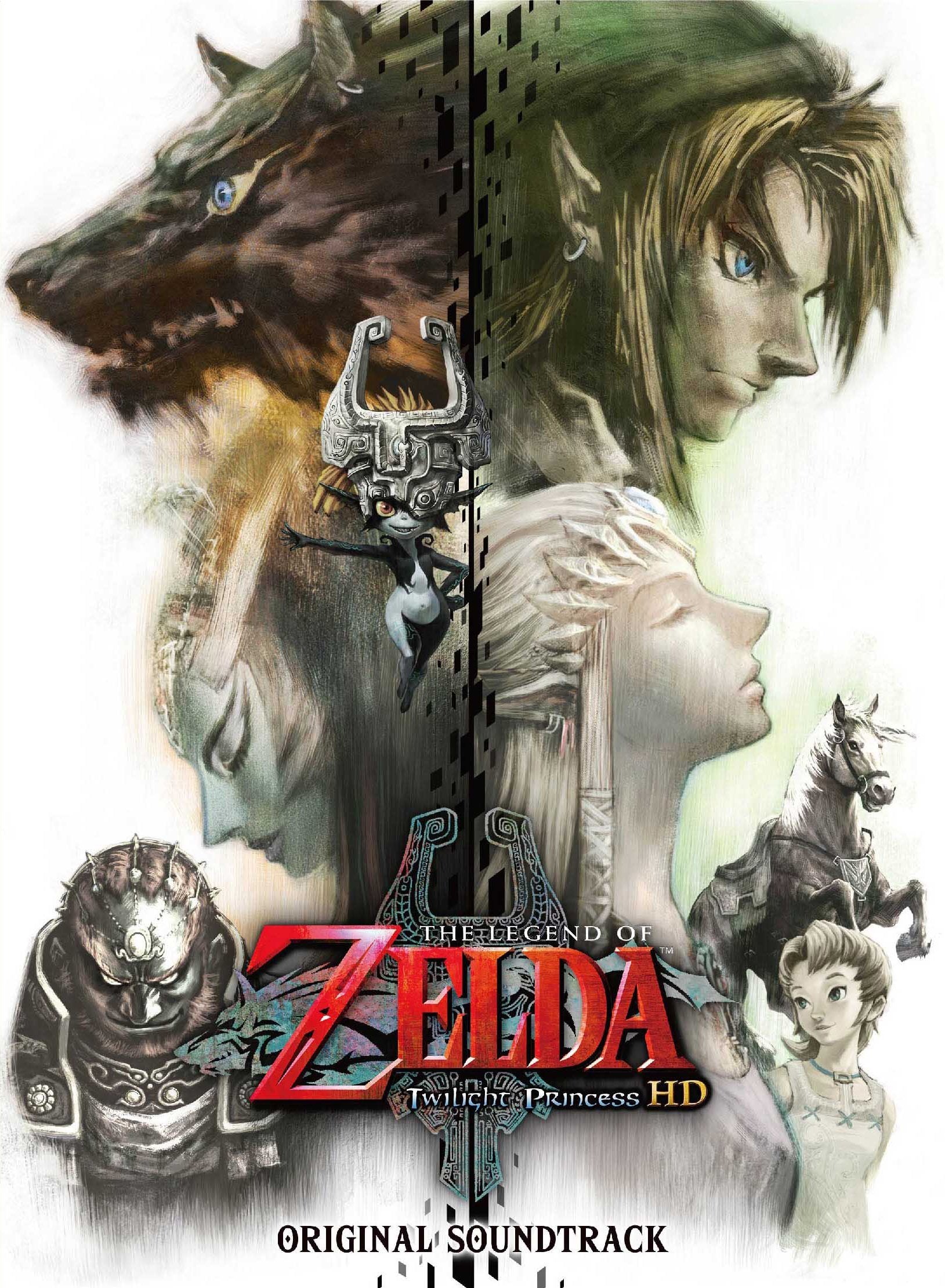 The Legend of Zelda Twilight Princess HD Original Soundtrack CD Japan Import NEW