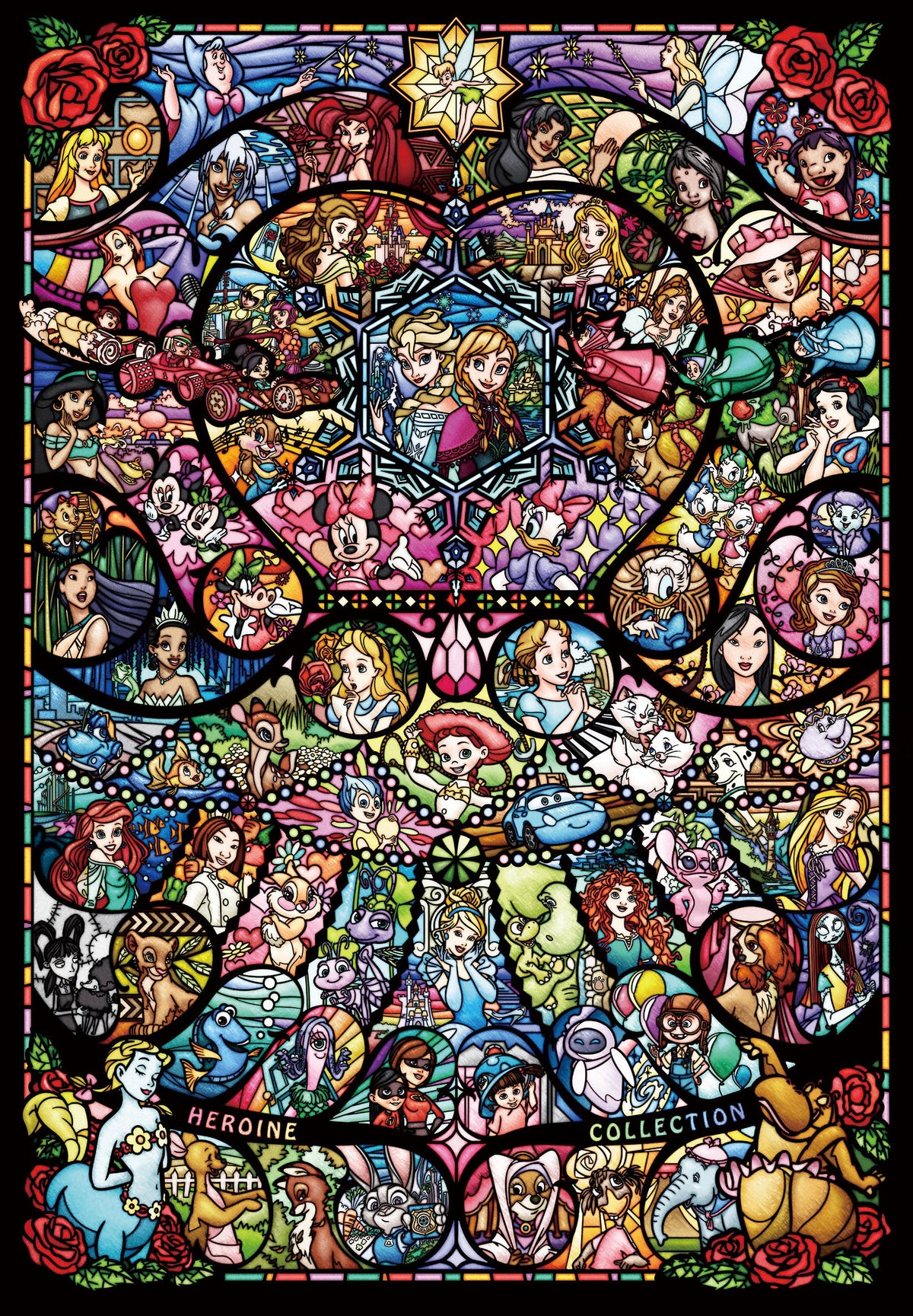 Tenyo Made in Japan 1000-piece Pure White Jigsaw Puzzle Disney & Disney NEW