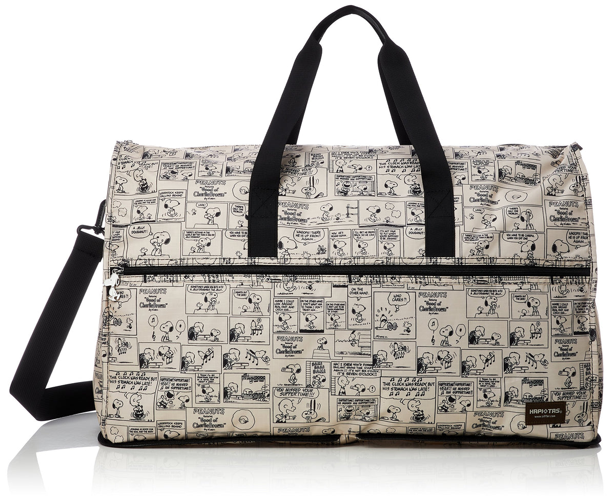 Siffler Foldable Boston Bag Size L 38L Carry-on Compatible PEANUTS Snoopy NEW