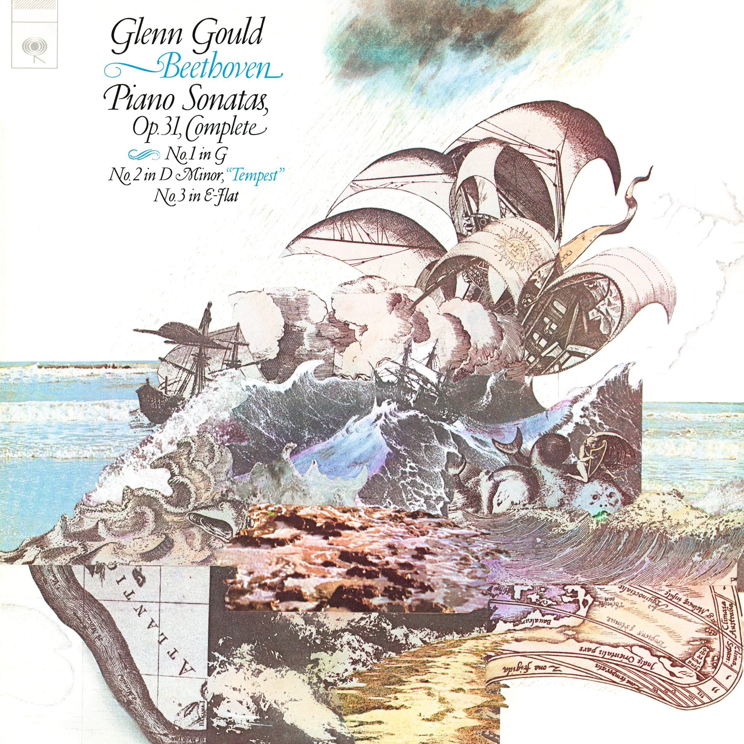Glenn Gould Piano CD(BSCD2) Beethoven Sonata No.161718 Rec.1967-1973 Japan OBI