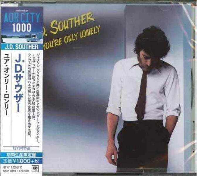 J.D. Souther SEALED BRAND NEW CD Youre Only Lonely” Japan OBI