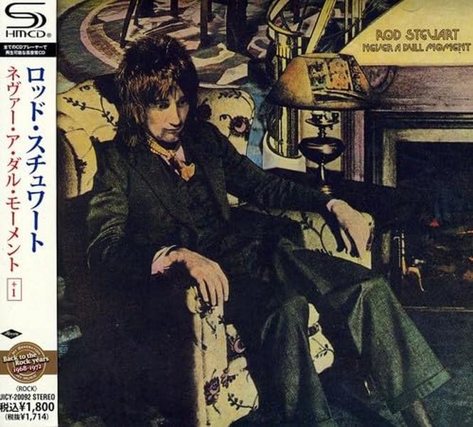 Rod Stewart NEW CD(SHM-CD) Never A Dull Moment Bonus Track Japan OBI