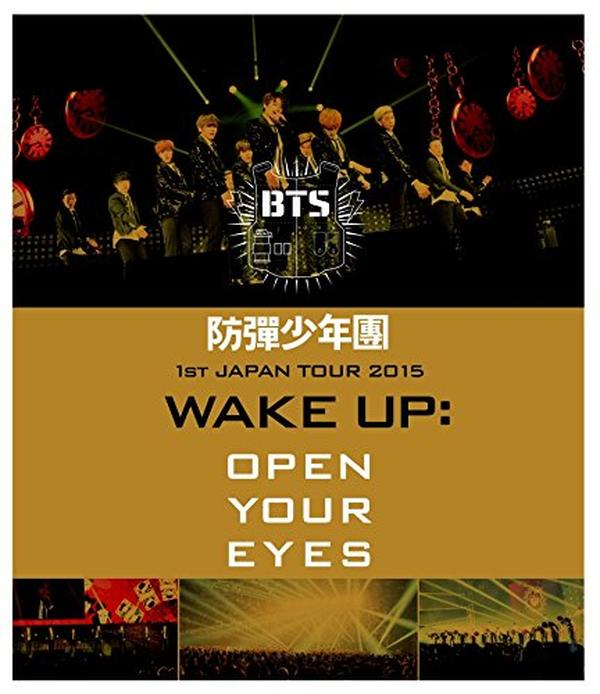 BTS 1st JAPAN TOUR 2015 WAKE UP:OPEN YOUR EYES BTS [Blu-ray Disc] NEW