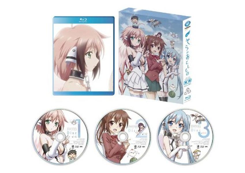 Heavens Lost Property Sora no Otoshimono Ore Toku Blu-ray Box Region free Anime