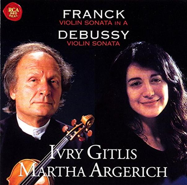 Ivry Gitlis & Martha Argerichfranck Debussy Violin...Japan CD Ltd Ed Ivry Gitlis