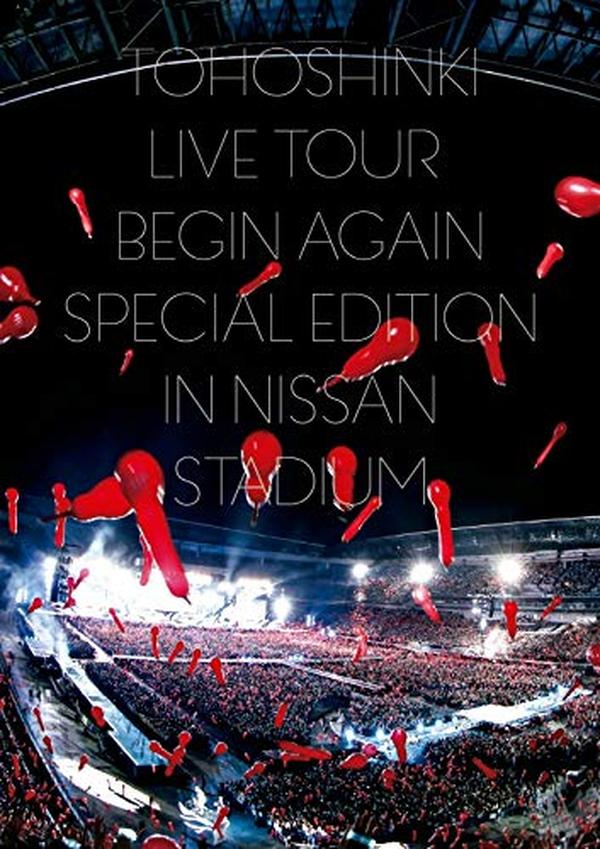 DVD TVXQ LIVE TOUR ~Begin Again~ Special Edition in NISSAN STADIUM (3... Japan