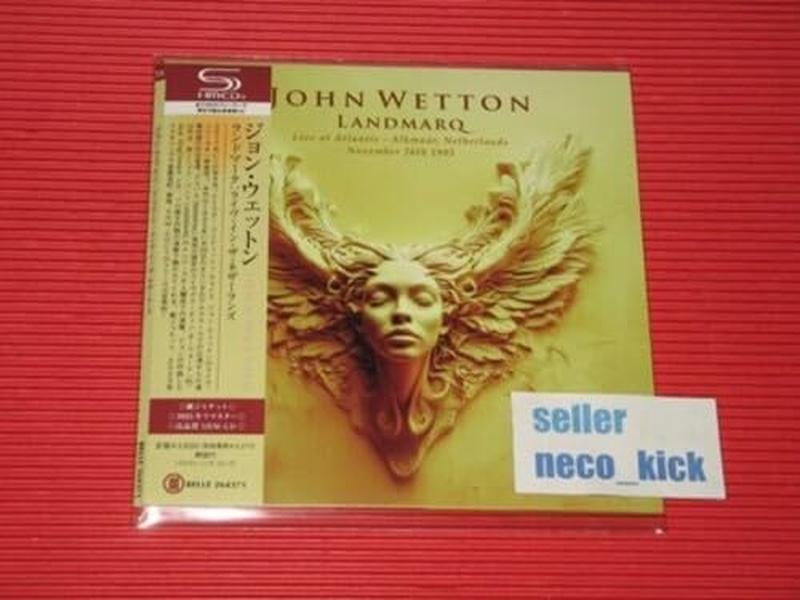 11B JOHN WETTON Landmarq : Live in the Netherlands JAPAN MINI LP SHM CD NEW