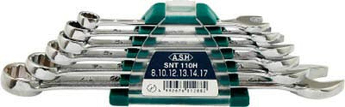 ASH Combination Spanner Set 6-piece SNT110H NEW