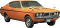 Hasegawa 124 Historic Car Series Mitsubishi Colt Galant GTO-MR Plastic NEW