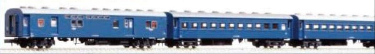 KATO N Gauge Old-style Passenger Car 4-Car Set Blue 10-034-1 Model Train NEW