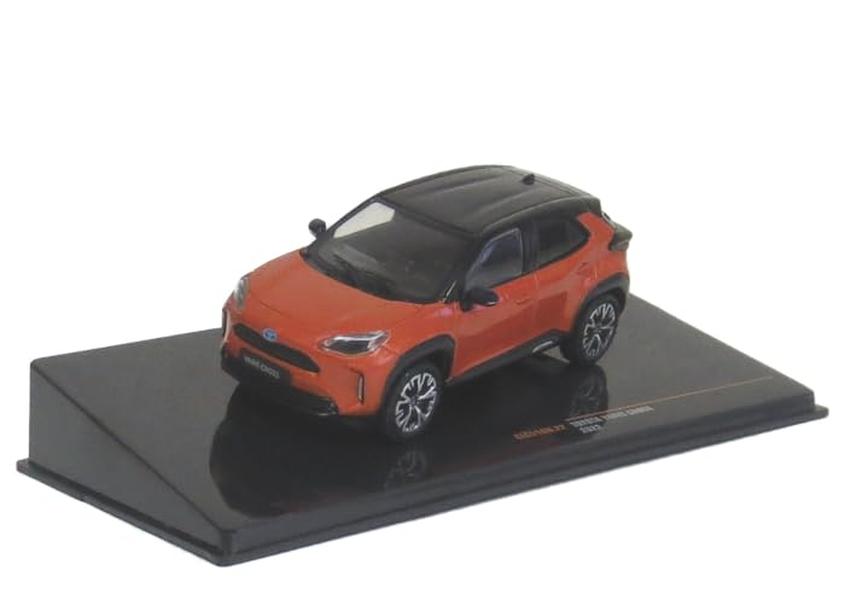 'IXO Toyota Yaris Cross 2022 Orange 143 Diecast Model Car LHD NEW'